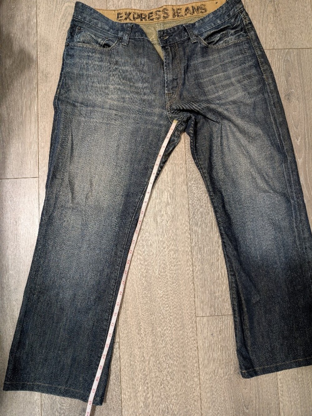 Bundle Of 2 Men's Express Jeans•Loose Stretch & Slim•Low Rise/Boot Cut•34x30👖👖 - Picture 14 of 15